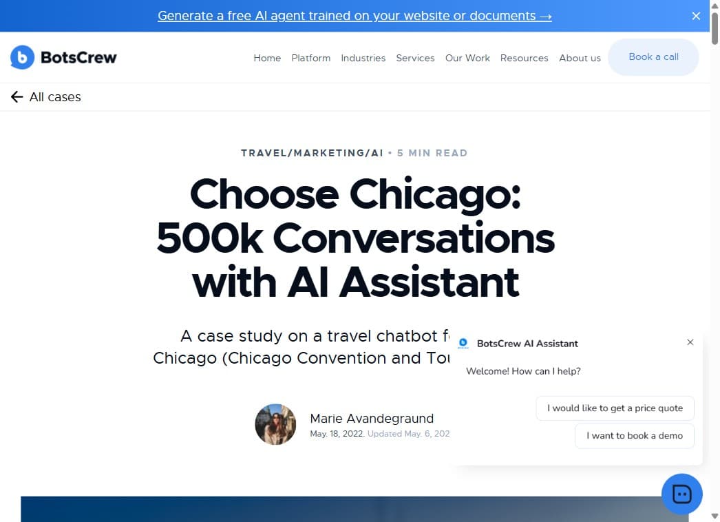Powering Chicago's official digital welcome