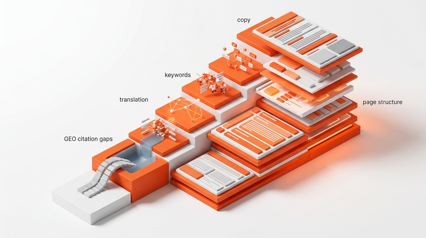 From Gap to Brief: How GEO Findings Become Actionable Content Work